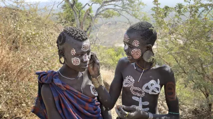 Surma in Etiopia